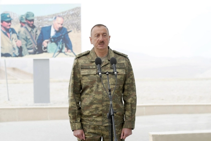 Ильхам Алиев в N-ской воинской части Сил специального назначения Минобороны – ОБНОВЛЕНО+ФОТО