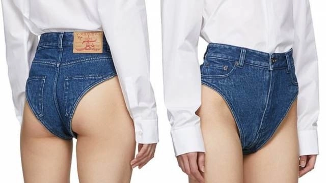 В Сети посмеялись над «джинсовыми трусиками» известного бренда – ФОТО
