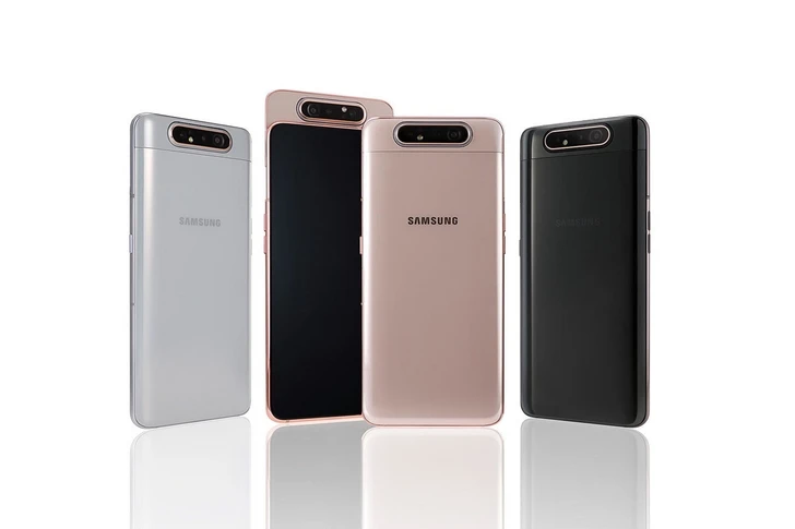 Samsung представила смартфон Galaxy A80 с поворотной камерой – ВИДЕО