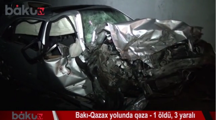 ДТП на автомагистрали Баку-Газах, есть жертвы - ВИДЕО