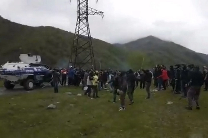 Столкновения спецназа с чеченцами в Грузии попали на видео