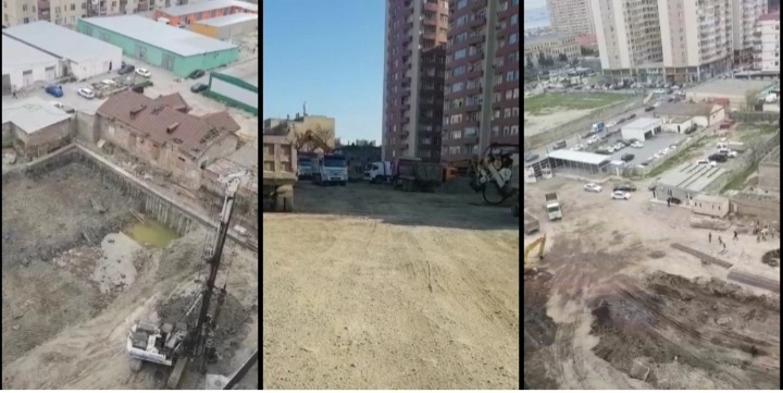 Жители Хатаинского района жалуются Ильхаму Алиеву и Мехрибан Алиевой на незаконное строительство - ВИДЕО