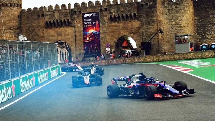 Программа гонок, мероприятий и концертов «Формулы 1» в Баку