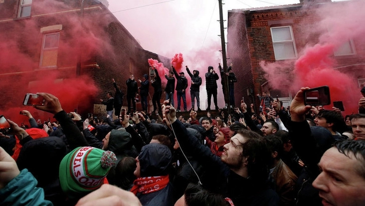 В Барселоне арестованы фанаты «Ливерпуля»
