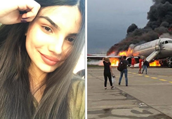 Азербайджанка чудом избежала смерти в сгоревшем самолете в Шереметьево