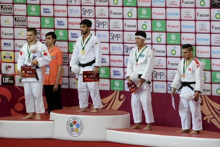 Сборная Азербайджана завоевала девять медалей в первый день Гран-при по парадзюдо – ФОТО