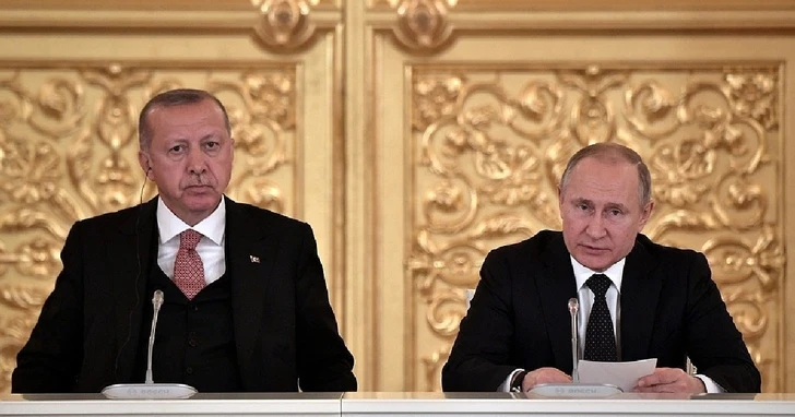 Путин обсудил с Эрдоганом обстановку в Идлибской зоне деэскалации
