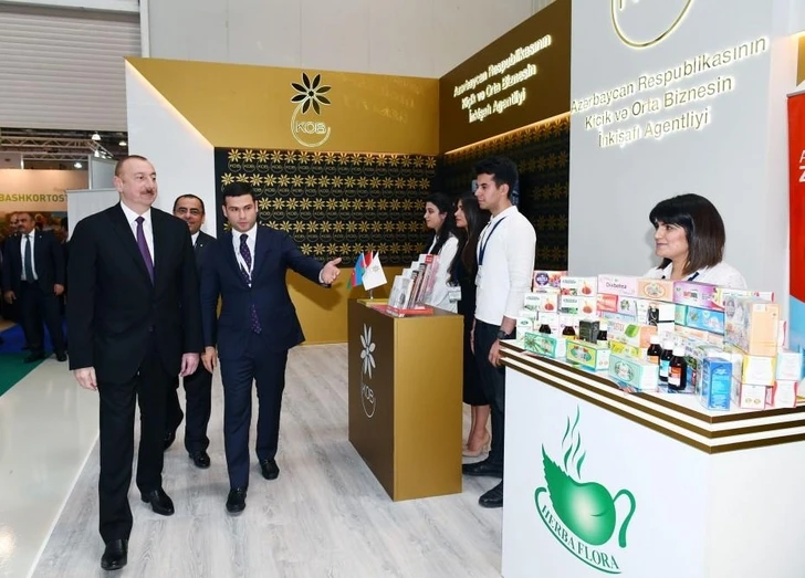 Ильхам Алиев ознакомился с международными выставками WorldFood Azerbaijan и Caspian Agro – ОБНОВЛЕНО/ФОТО