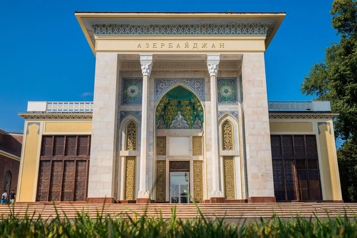 Началась реставрация интерьеров павильона «Азербайджан» на ВДНХ