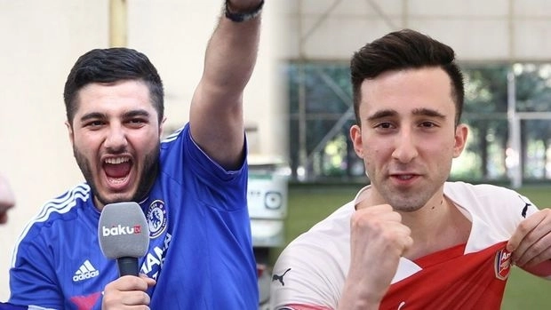 Фан-клубы «Арсенала» и «Челси» в Азербайджане готовы окрасить Баку в свои цвета - ВИДЕО