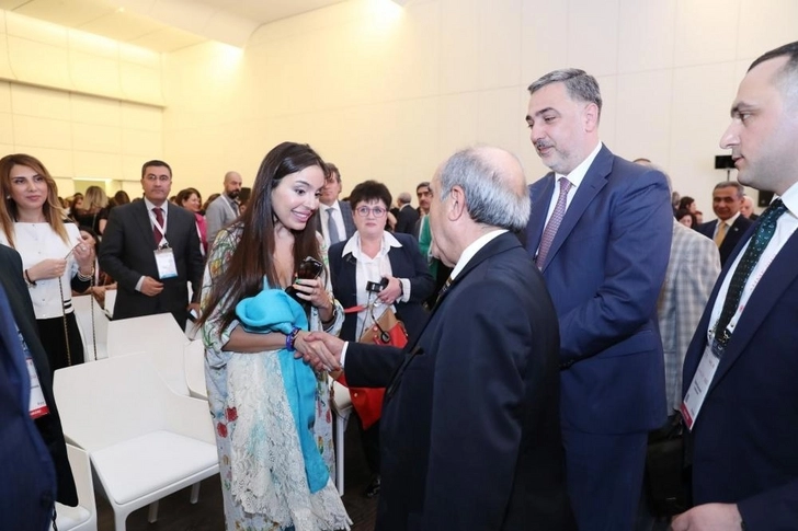 Лейла Алиева на I Азербайджанском международном конгрессе специалистов по гематологии – ФОТО