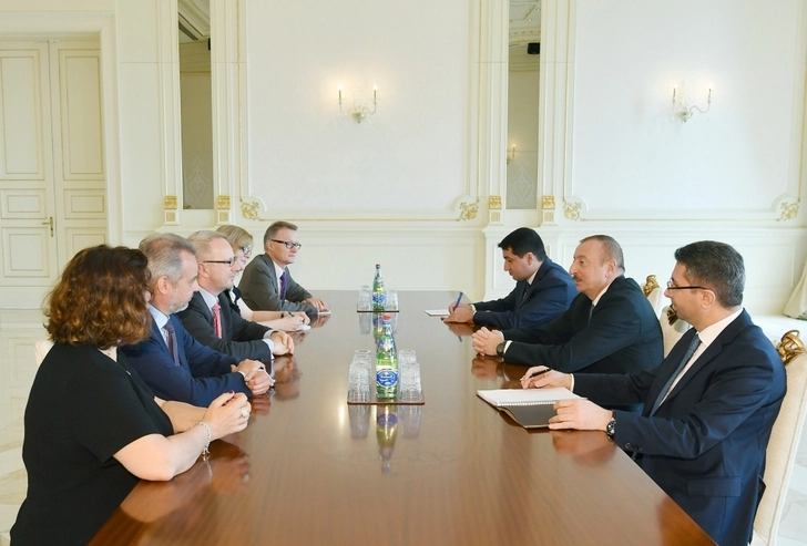 Президент Ильхам Алиев принял делегацию Бундестага Германии – ОБНОВЛЕНО