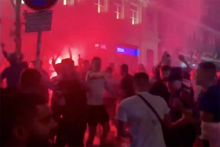 Английские фанаты устроили беспорядки в Лиге Наций в Португалии - ВИДЕО