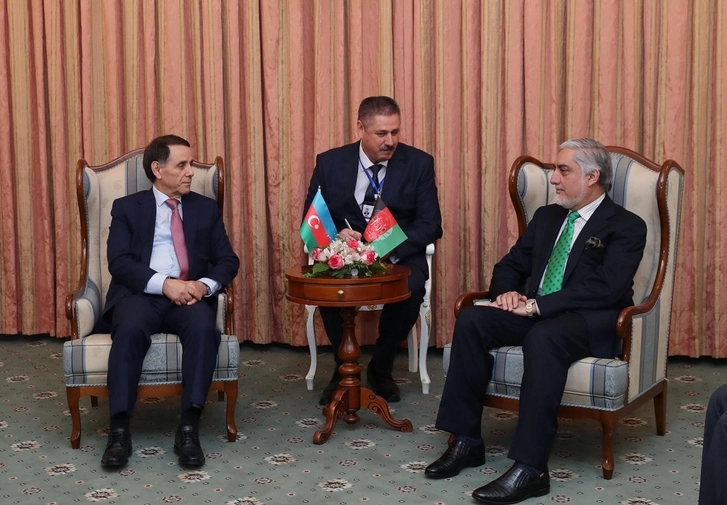 Новруз Мамедов встретился с главой Исполнительного совета Афганистана – ФОТО