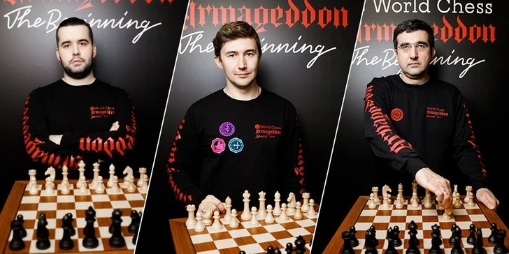 Карякин победил на шахматном турнире «Армагеддон»
