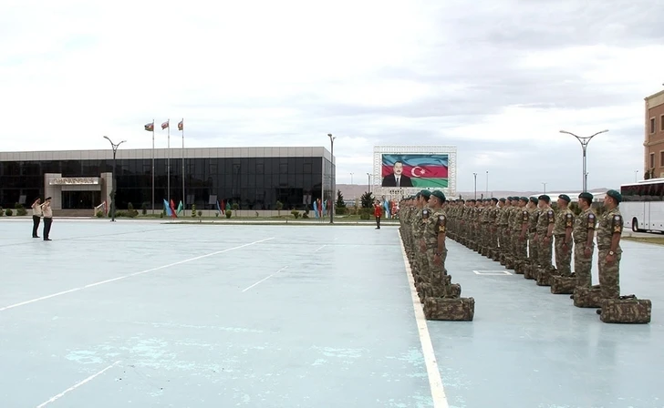 Группа азербайджанских миротворцев вернулась из Афганистана - ВИДЕО