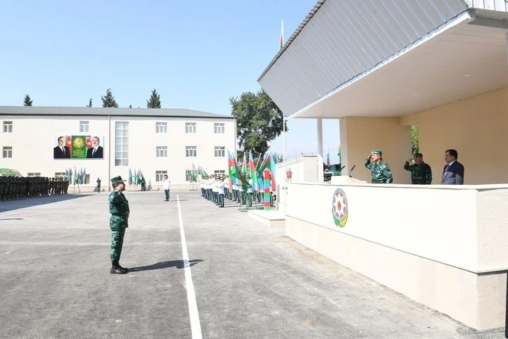Сдан в пользование новый комплекс воинской части погранотряда «Газах» - ФОТО