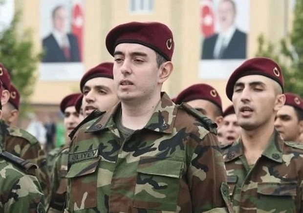 Гейдар Алиев завершил военную службу - ФОТО