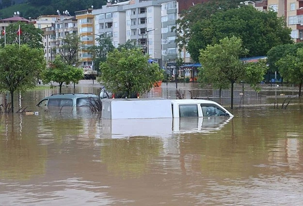 В Турции из-за наводнения затоплено множество домов
