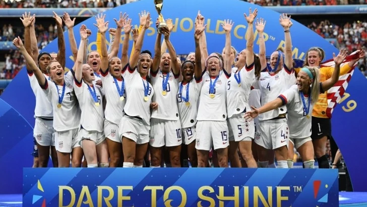 Женская сборная США в четвертый раз выиграла ЧМ по футболу
