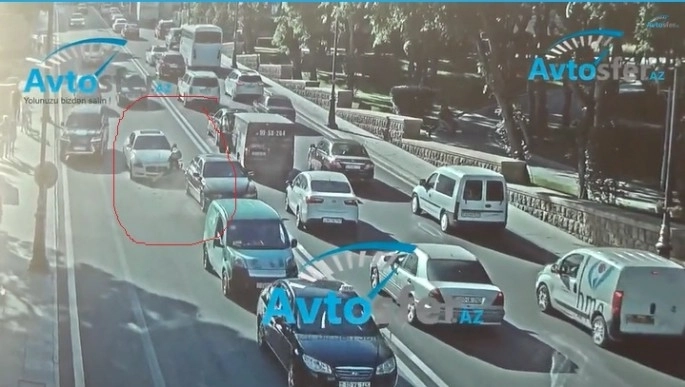 Пять страшных ДТП в Баку, попавших на видео - ВИДЕО