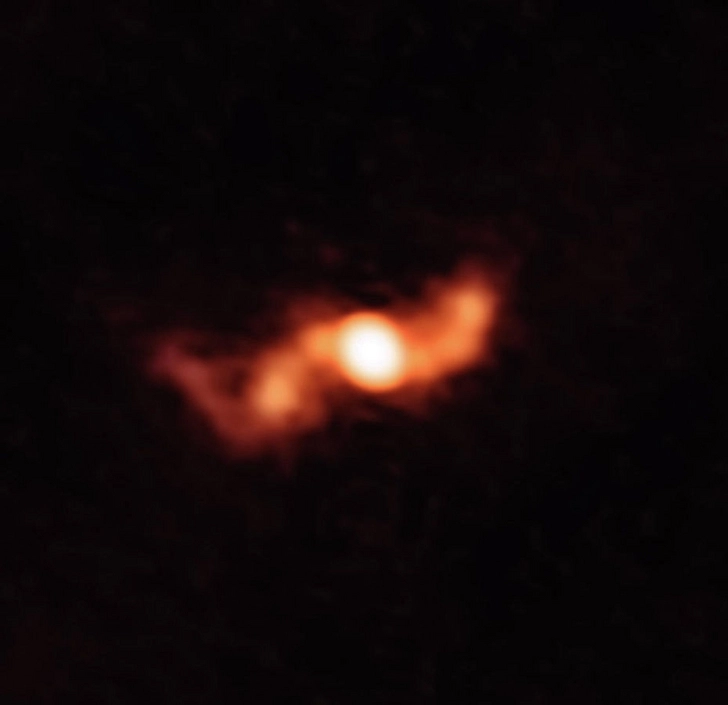 Астрономы впервые сфотографировали «пропеллер» микроквазара
