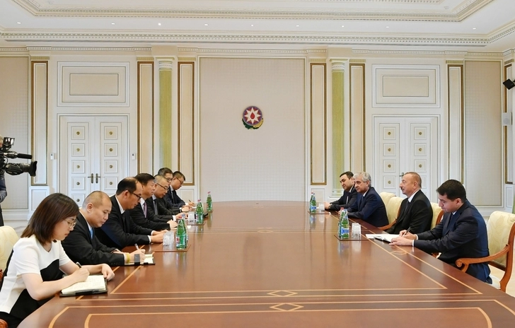 Ильхам Алиев принял делегацию Центрального Комитета Коммунистической партии Китая – ОБНОВЛЕНО