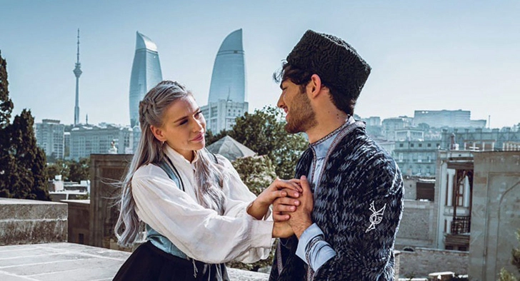 Историю любви азербайджанца и норвежки запечатлели на фотографиях – ФОТО