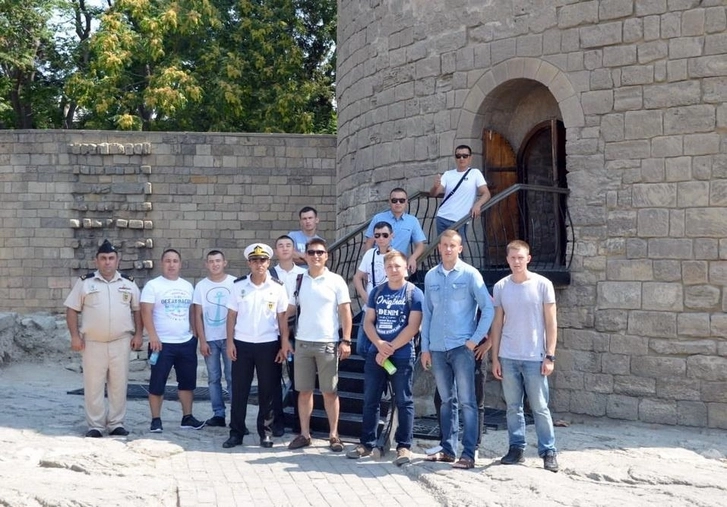Участники конкурса «Кубок моря-2019» посетили достопримечательности Баку - ФОТО