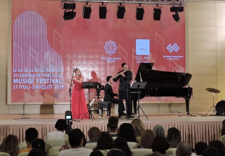 В рамках Габалинского международного музыкального фестиваля выступил квартет кларнетов Clarte - ФОТО