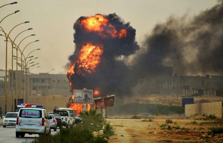 В Багдаде взорвался склад с оружием - ВИДЕО