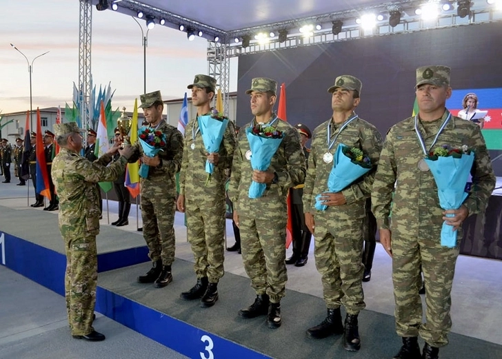 Азербайджанские военные врачи награждены на конкурсе «Военно-медицинская эстафета»