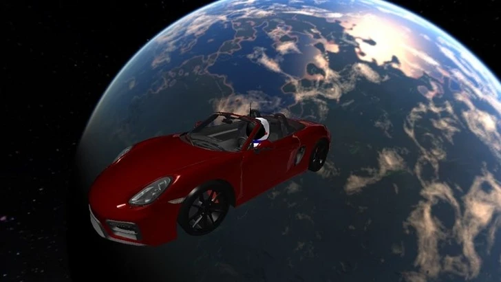 Манекен Starman за рулем Tesla Roadster совершил первый облет Солнца