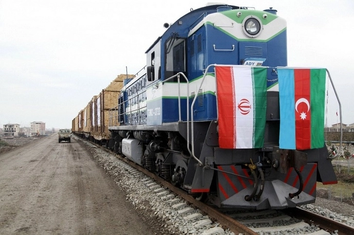 Картографирование железной дороги Иран-Азербайджан завершено