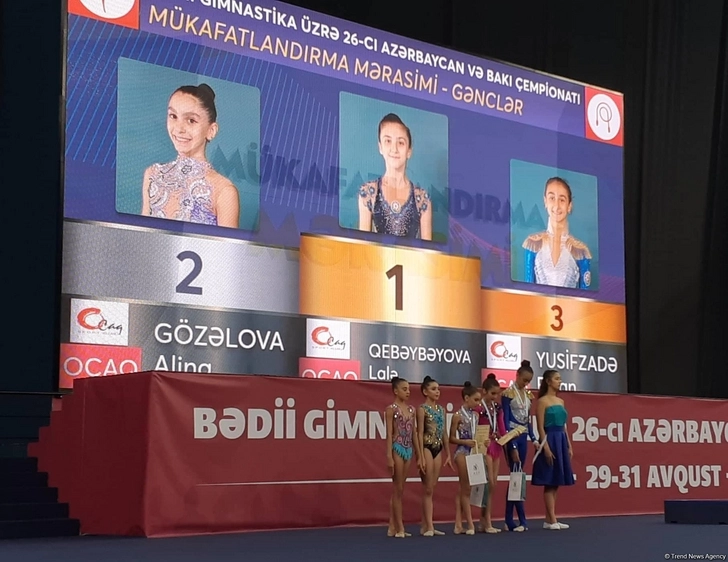 Определились победители чемпионата Азербайджана и Баку по художественной гимнастике