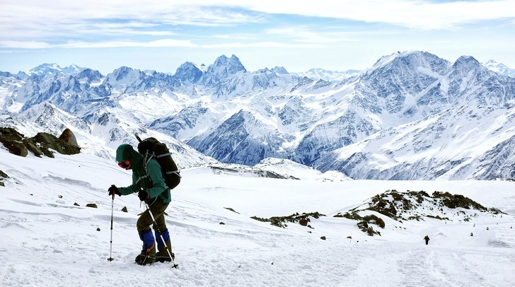 Российский альпинист пропал на Эльбрусе