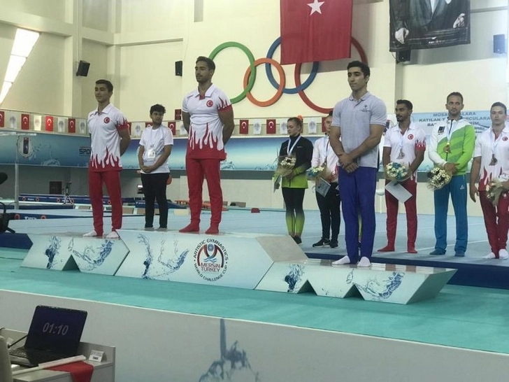 Азербайджанские гимнасты взяли «золото» и «бронзу» в Турции