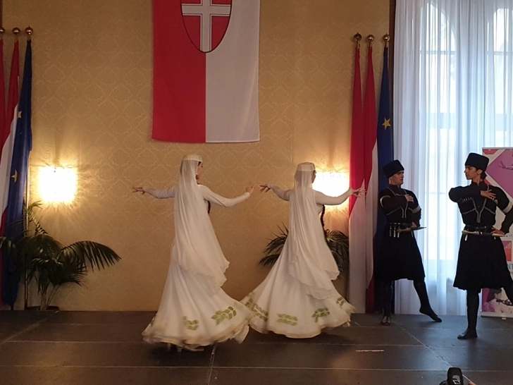 На неделе культуры в Вене представлены азербайджанские национальные танцы - ВИДЕО