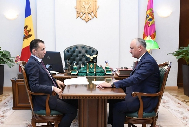 Президент Молдовы обсудил с послом Азербайджана развитие двусторонних отношений