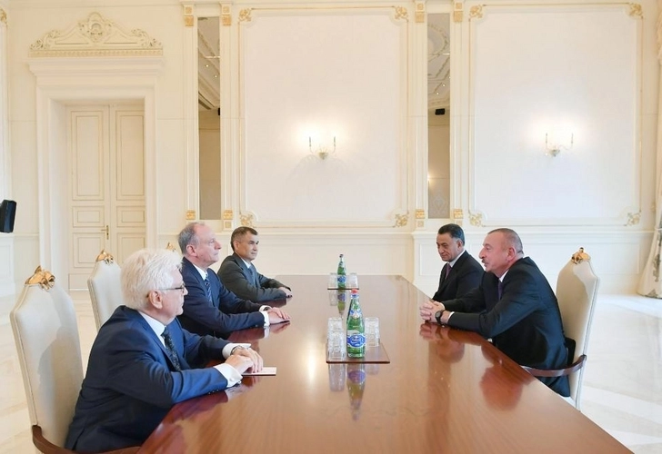 Ильхам Алиев принял секретаря Совета безопасности России – ФОТО