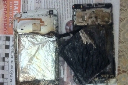 У российского школьника в штанах загорелся смартфон