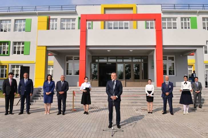 Министр образования принял участие в  открытии средней школы в селе Алексеевка - ФОТО