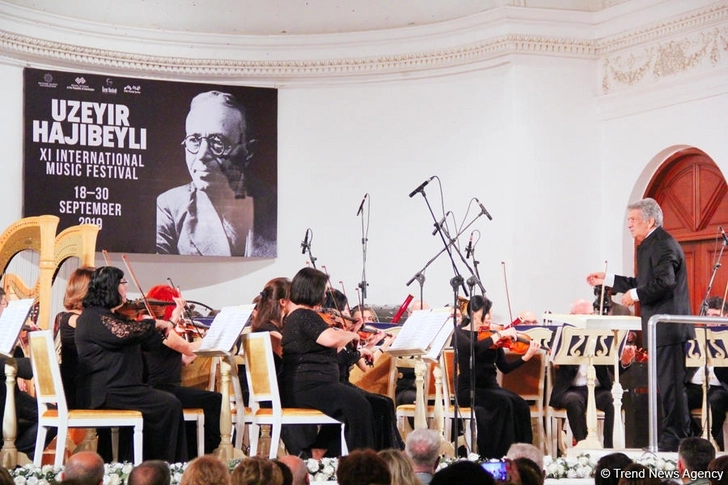 Состоялось торжественное открытие XI Международного музыкального фестиваля Узеира Гаджибейли – ФОТО