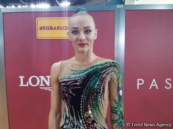 Словенская гимнастка: В зале Арены гимнастики в Баку невероятно красиво