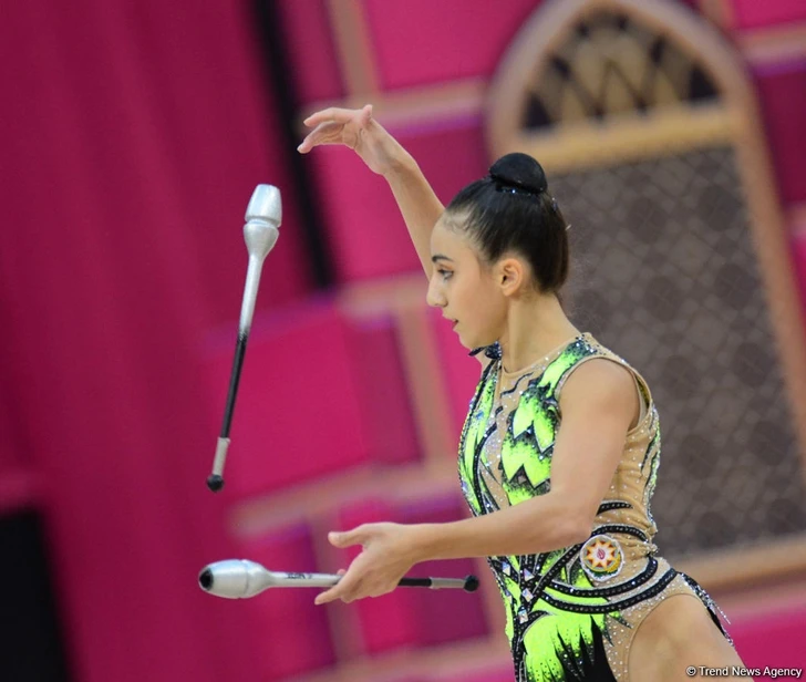 В Баку стартовал финал многоборья чемпионата мира по художественной гимнастике - ФОТО
