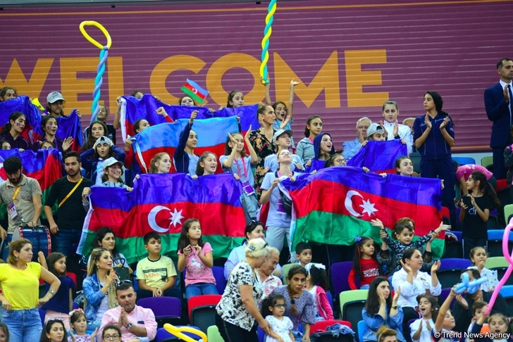 Яркие моменты Чемпионата мира в Баку – зрители на трибунах - ФОТО