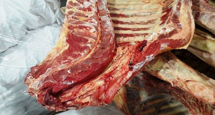 В Гяндже обнаружено 294 кг непригодного к употреблению мяса – ФОТО