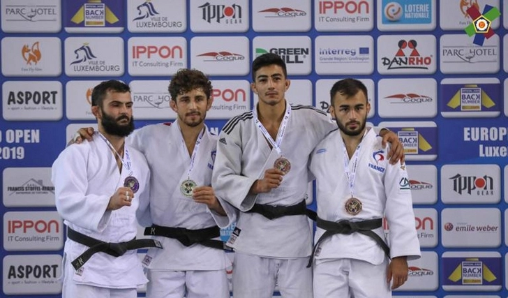 Азербайджанские дзюдоисты завоевали две бронзовые медали на Кубке Европы - ФОТО
