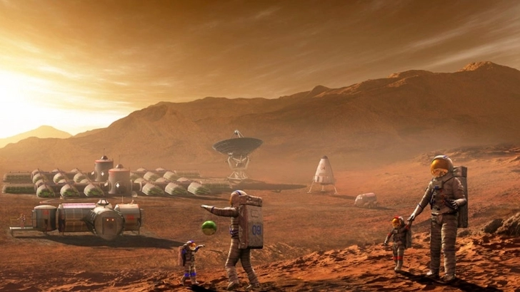 Ученые предлагают отправить земных микробов колонизировать Марс для людей