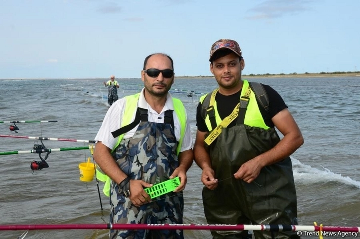 В Абшеронском национальном парке прошел турнир по рыболовству - ФОТО